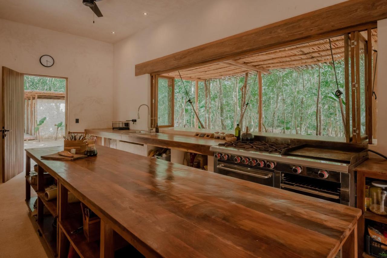 Naum - Secluded Villa With Private Cenote Тулум Экстерьер фото