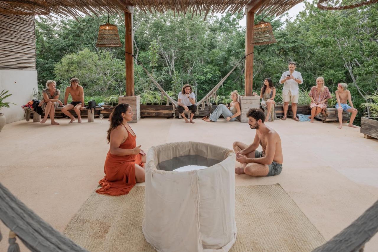 Naum - Secluded Villa With Private Cenote Тулум Экстерьер фото
