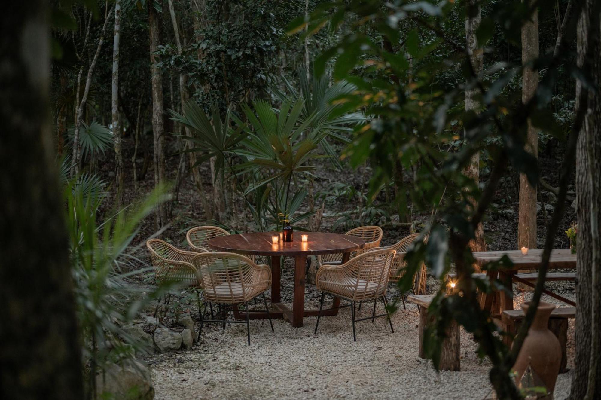 Naum - Secluded Villa With Private Cenote Тулум Экстерьер фото